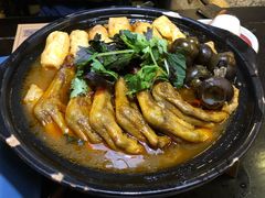 原味螺蛳鸭脚煲-老表记广西宵夜螺蛳鸭脚煲(西大店)