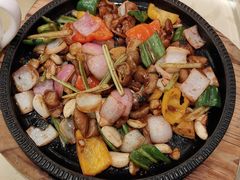 紫苏铁板啫大肠-叙福楼海鲜酒家(季华西路店)
