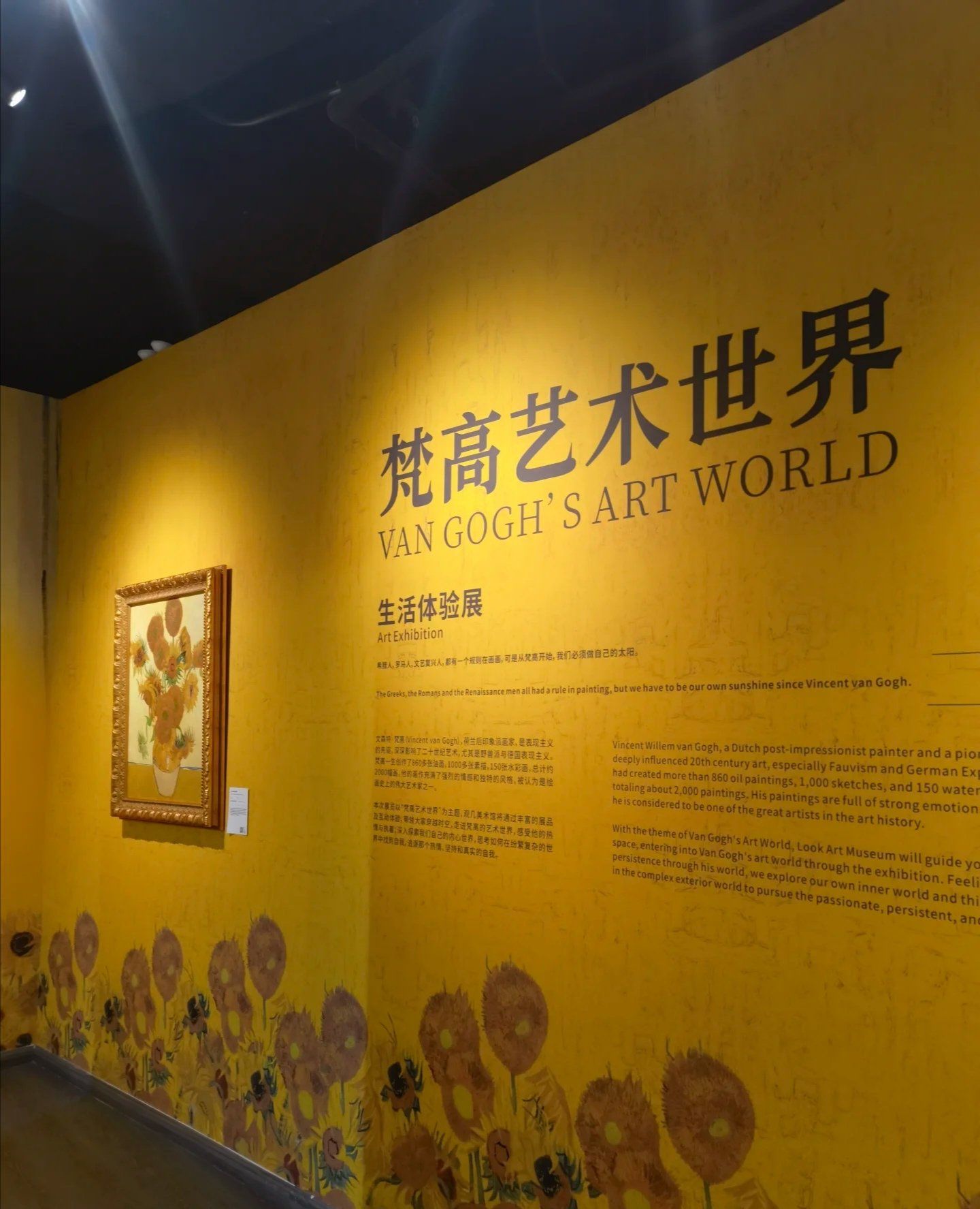 超级棒的梵高艺术展,结合高科技技术展现