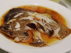 清蒸多宝鱼-东方明珠老上海8号餐厅(东方明珠广播电视塔店)