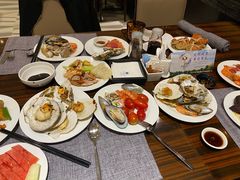 炒海鲜-北京希尔顿逸林酒店-逸轩西餐厅-自助餐厅