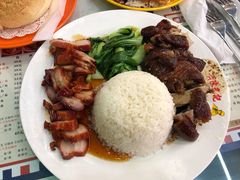 黑椒烧鸭+肥叉双拼饭-澳门陈光记烧味饭店(万象城店)