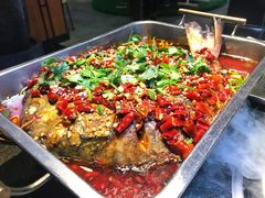 烤鱼-好旺角齐市鲜切牛自助烤肉(农林五道街总店)