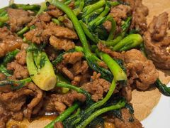 刺嫩芽炒鹿肉-吉林省林业宾馆-餐厅