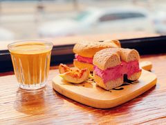 加州胭脂&nbsp;California&nbsp;Pink-Catch Bagel(芳草地店)