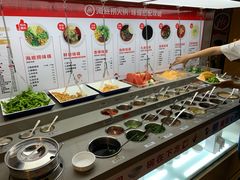 自助调料区-海底捞火锅(金鼎广场店)