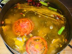 酸萝卜鸭架汤-荣波烤鸭(新世纪百货店)