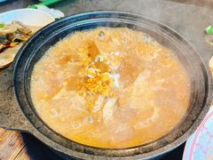 海胆豆腐-五谷丰登农家院·地道胶东菜·海鲜烧烤(威海店)