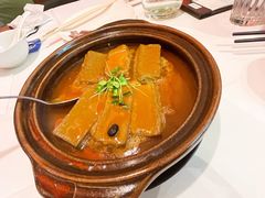 自制鲍汁黑豆腐煲-洪禧楼·老广东海鲜酒楼(宁波万象城店)