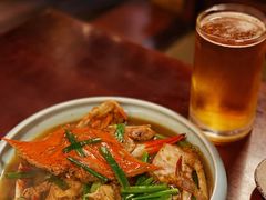 螃蟹炖粉条-樱の花亭日本料理店