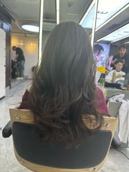 点击看大图 -藤野造型烫发染发