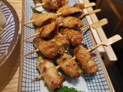 京都豚肉串烧拼盘-西月山居匠心创意料理(江汉路新佳丽广场店)
