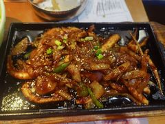 铁板鱿鱼须-老炉家木炭烤肉(长江国际店)
