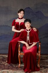 -时光纪亲子全家福照相馆(静安店母女写真父母纪念照)
