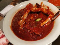 -草家酱蟹炭火烤肉店(珲春南路一店)