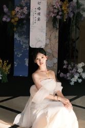 -桃子造型婚纱礼服(凤起广场店)