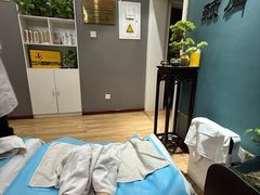 -深蓝盲人推拿·颈肩腰腿疼痛·艾灸调理(清河店)