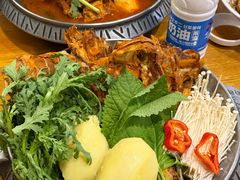 -喇喇排骨火锅·传统韩式脊骨汤(望京西园总店)