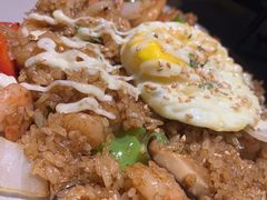 虾仁皮拉夫-机器人火炉披萨(爱琴海店)