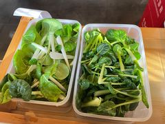 有机乌塌菜-烹然四季椰子鸡火锅(团结湖总店)