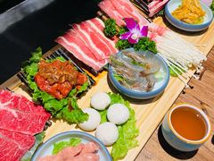 -明洞阿姨·韩式酱蟹烤肉·创意料理(三元桥店)