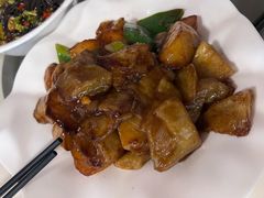 地三鲜盖饭-福寿斋·老北京铜锅涮肉·烤鸭(顺义总店)