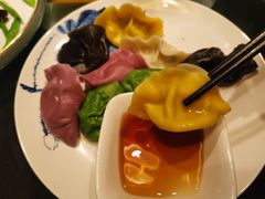 五味海鲜水饺拼盘-东莱馋房(陆家嘴店)