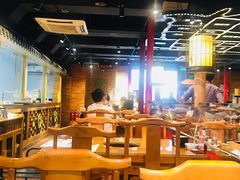 大堂-古铜老院铜锅涮肉·清真(双井店)