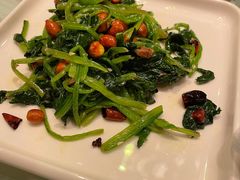 果仁菠菜（美）-撒拉花儿·新疆菜·清真(太阳宫店)