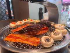 -草家酱蟹炭火烤肉店(珲春南路一店)
