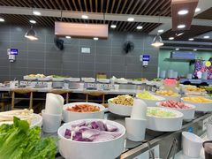 自助取餐区-咕叽咕叽自助烤肉小火锅(西城广场购物中心店)