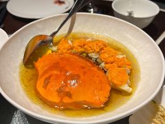 鸡油花雕蒸蟹-杭州西子湖四季酒店·金沙厅