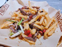 干煸牛肉藕丝-肖记公安牛肉鱼杂馆·省级非物质文化遗产(江汉路直营店)