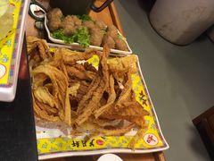 炸腐竹-芦月轩羊蝎子(劲松店)