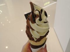 荔枝双重巧克力软冰淇淋-GODIVA(海岸城店)