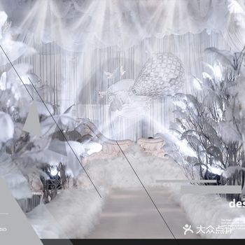 纯白色的婚礼是许多新娘的梦 白色象征着万物的纯洁与质