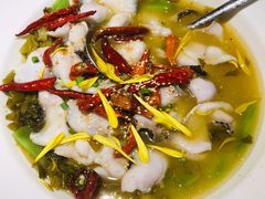 鲜椒酸菜鱼-小放牛炒菜馆(北国商城店)