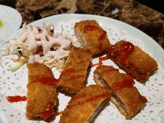 虾饼-猪啊牛呀羊啊铜盘烤肉(正大广场店)