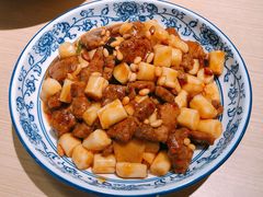 松子牛肉炒年糕-兔爸私家小厨(新北万达店)
