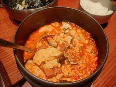 韩式嫩豆腐汤-春熙台韩国料理·章鱼肥牛(西丽店)