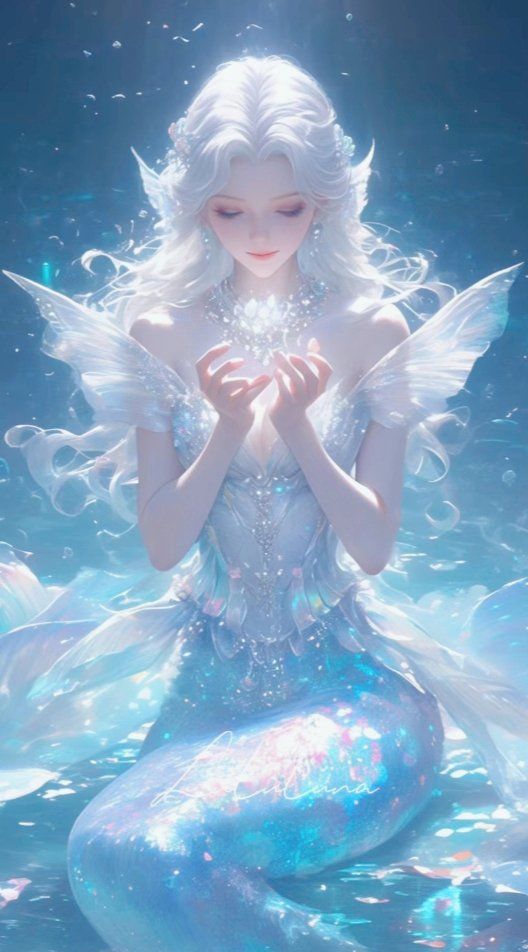 安徒生童话里的小美人鱼就应该是这样的吧