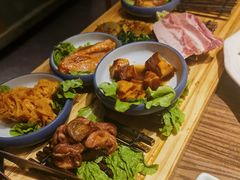 -明洞阿姨·韩式酱蟹烤肉·创意料理(三元桥店)