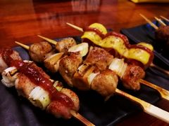 鸡腿肉葱-鸟串烧Yakitori
