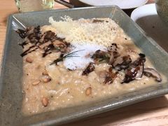 烟熏奶香牛肝菌雪莉酒醋烩饭-EN SPACE恩空间