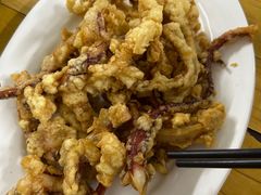椒盐鱿鱼须-顺发饭店