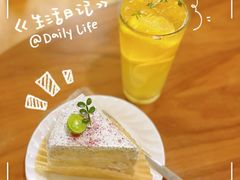 黑芝麻芋泥蛋糕-dokidoki