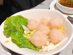 咸蛋黄虾丸-海底捞火锅(奥体南路店)