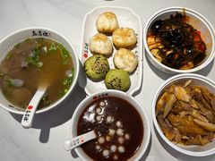 荠菜银鱼大虾生煎-鑫震源·苏式大虾生煎(山塘街店)