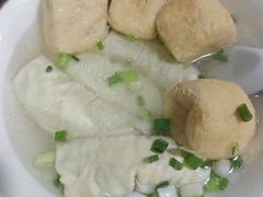 肠血面结油豆腐汤-仓桥面结店