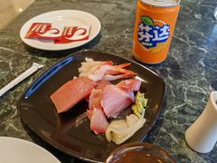 甜虾刺身-白天鹅宾馆·流浮阁咖啡厅